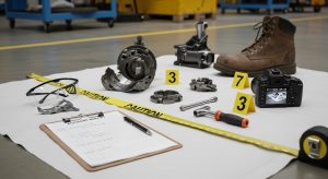 Recopilación de pruebas en accidentes laborales