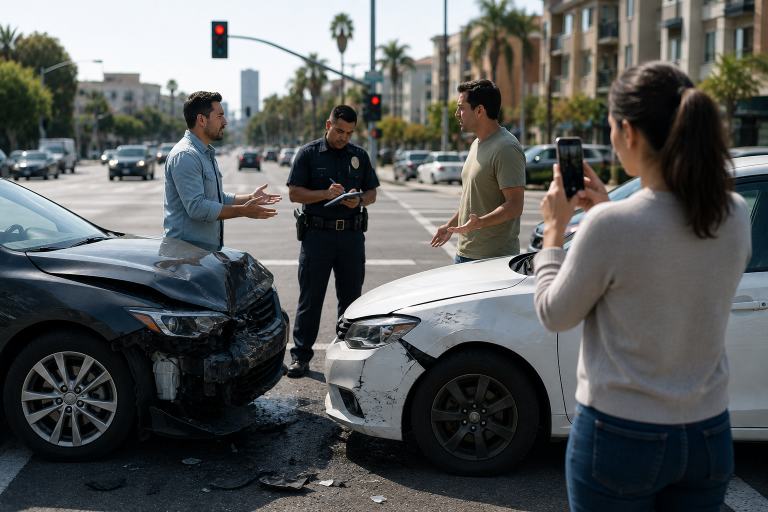 Qué Hacer Si La Otra Persona Niega Haber Causado El Accidente En California
